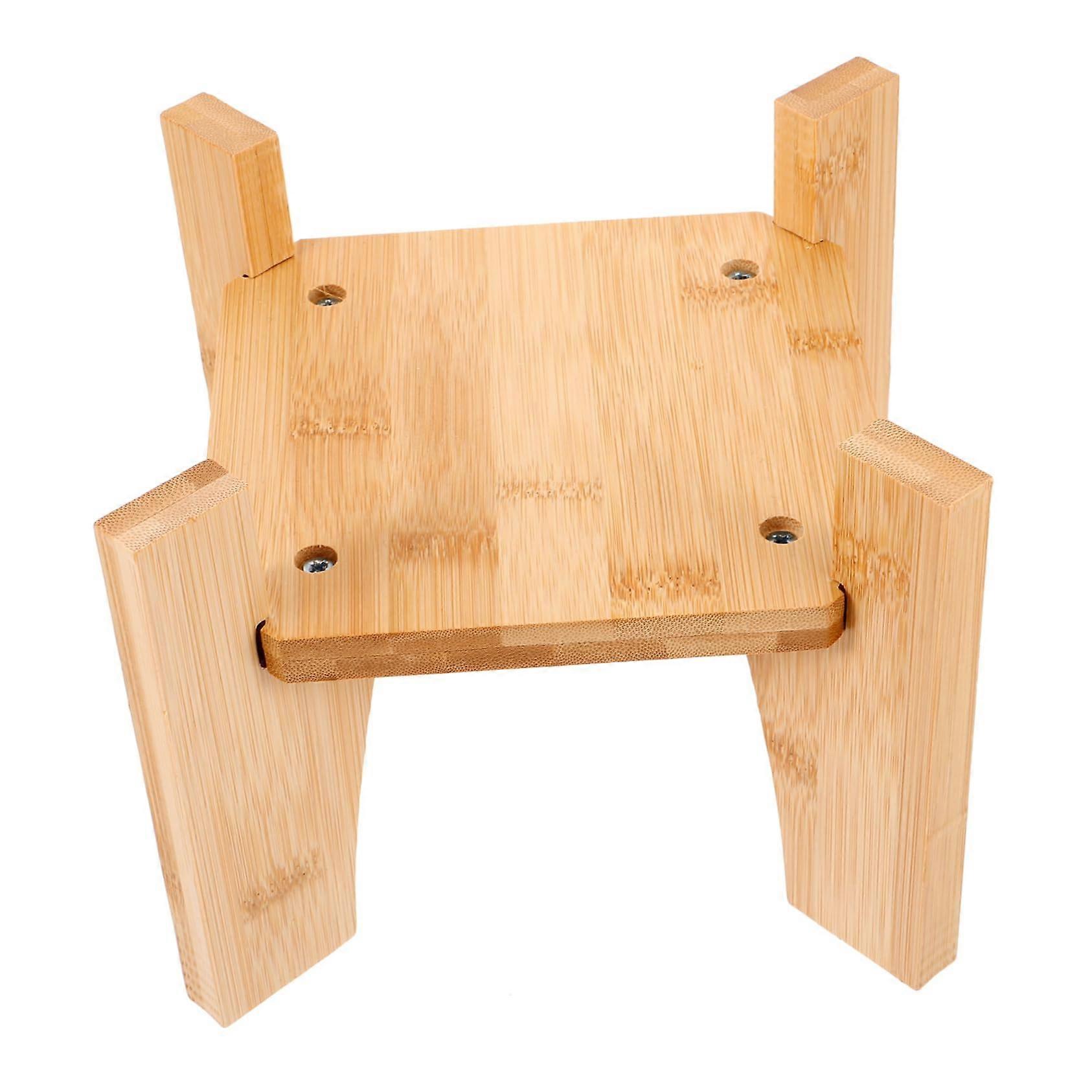Bamboo Beverage Dispenser Stand