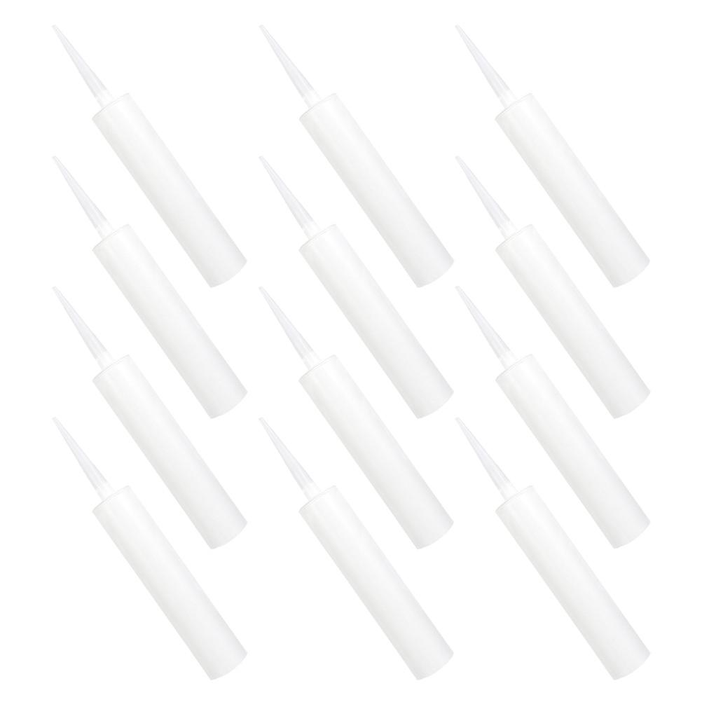 Sealant Tube Organizer Refillable Caulk Tube Reusable Portable for Handymen 12Pcs