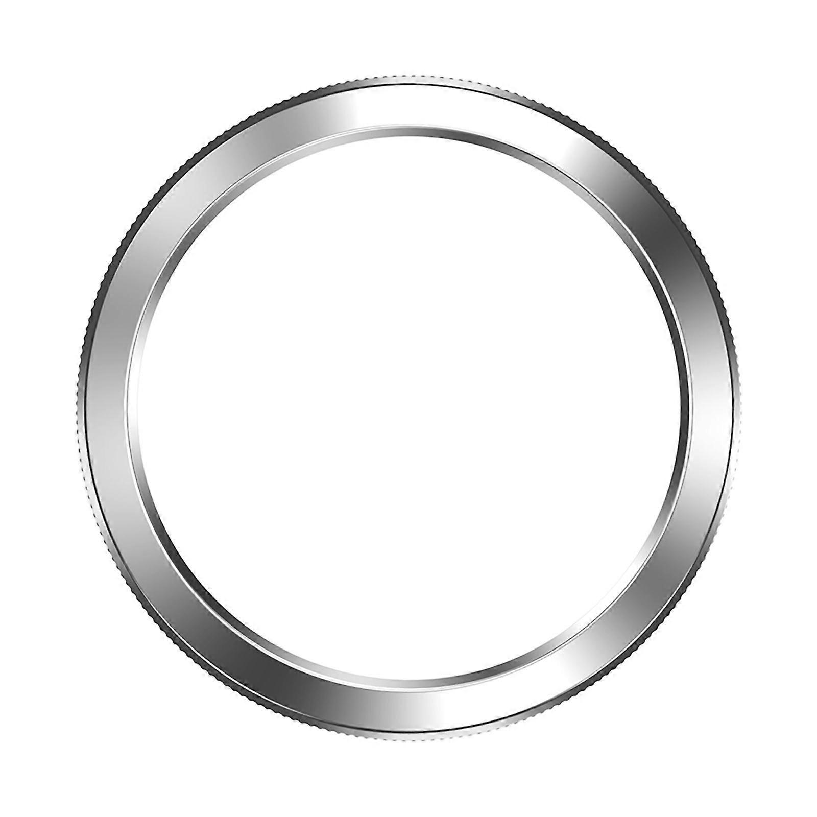 Minimalist Watch Frame Guard Bezel Rings for S4/S3 Series Shockproof PC Shell Easy Snap On Installation Universal Design Silver