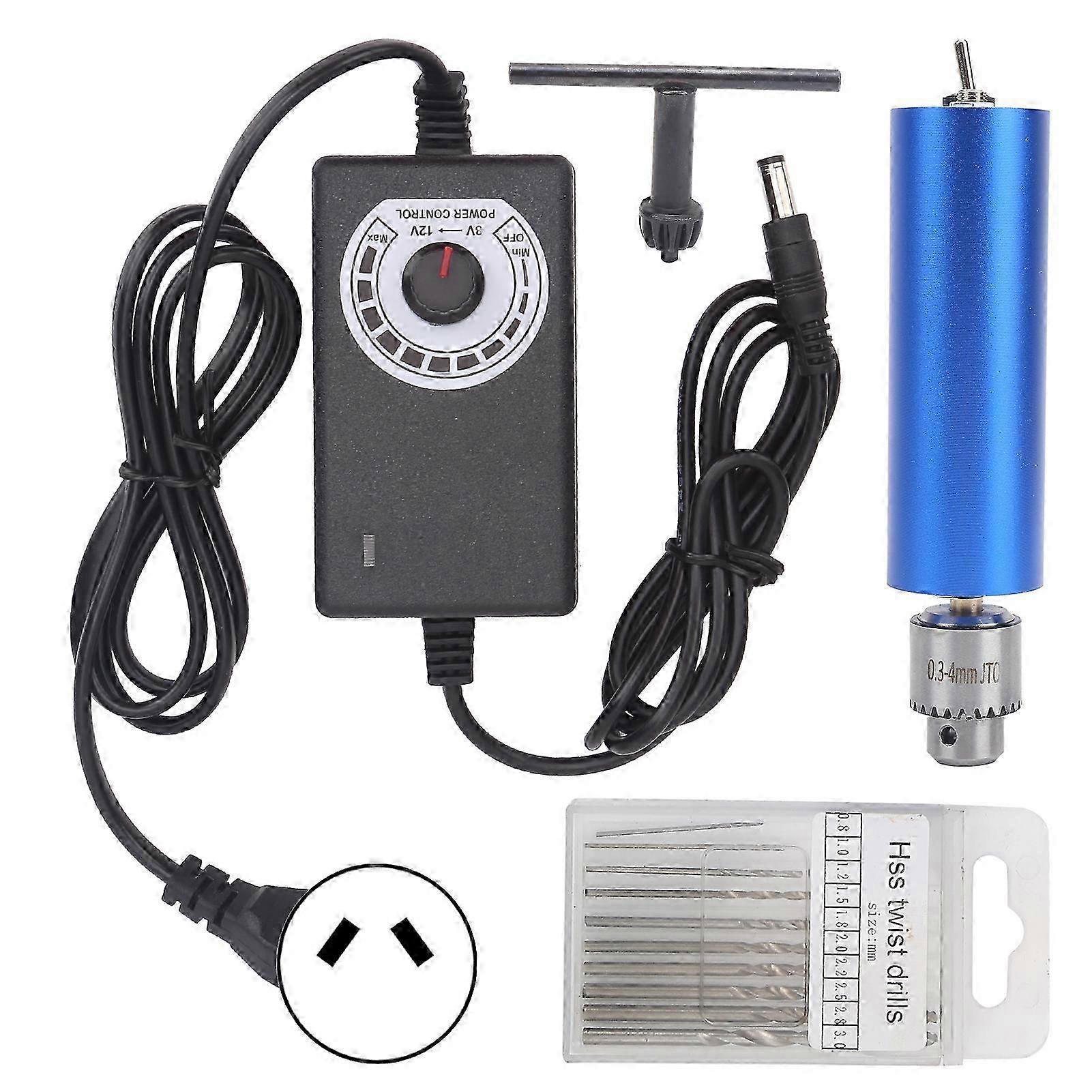 Handheld Electric Polishing Tool with Aluminum Shell and Adjustable Speed, AC100~240V AU Plug