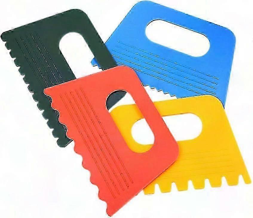 Plastic Scraper Tools for Kids DIY Painting Crafts
