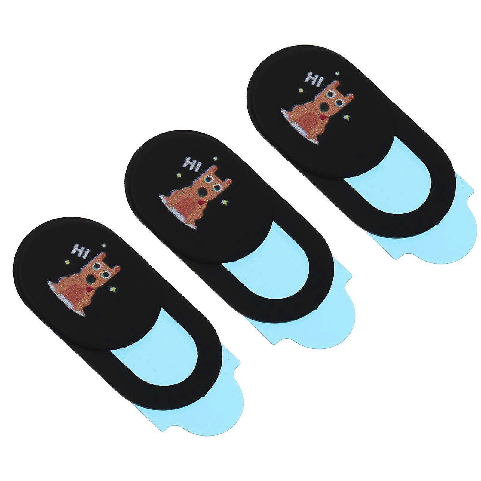 3PCS Camera Protective Cover Creative Webcam Patch Camera Cover