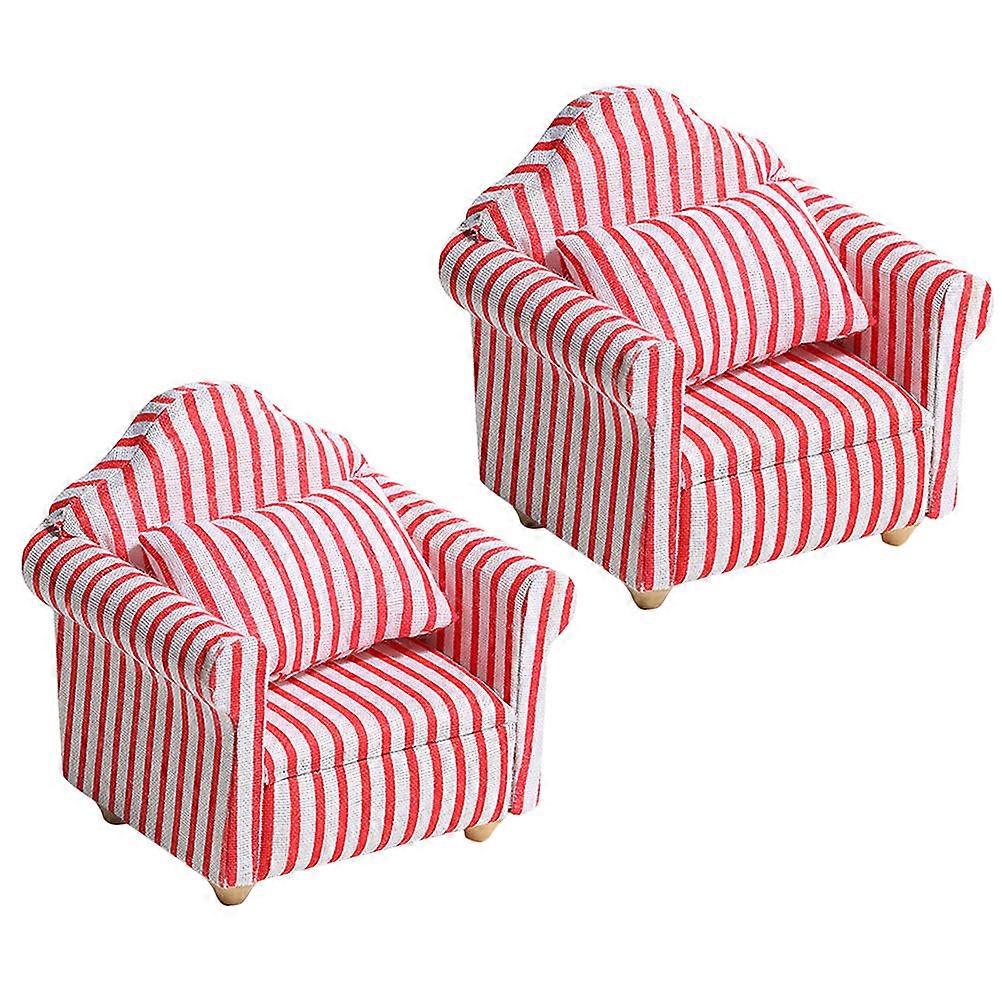 2pcs Scale Living Decoration for Creative Pretend Play & Social Skills Development