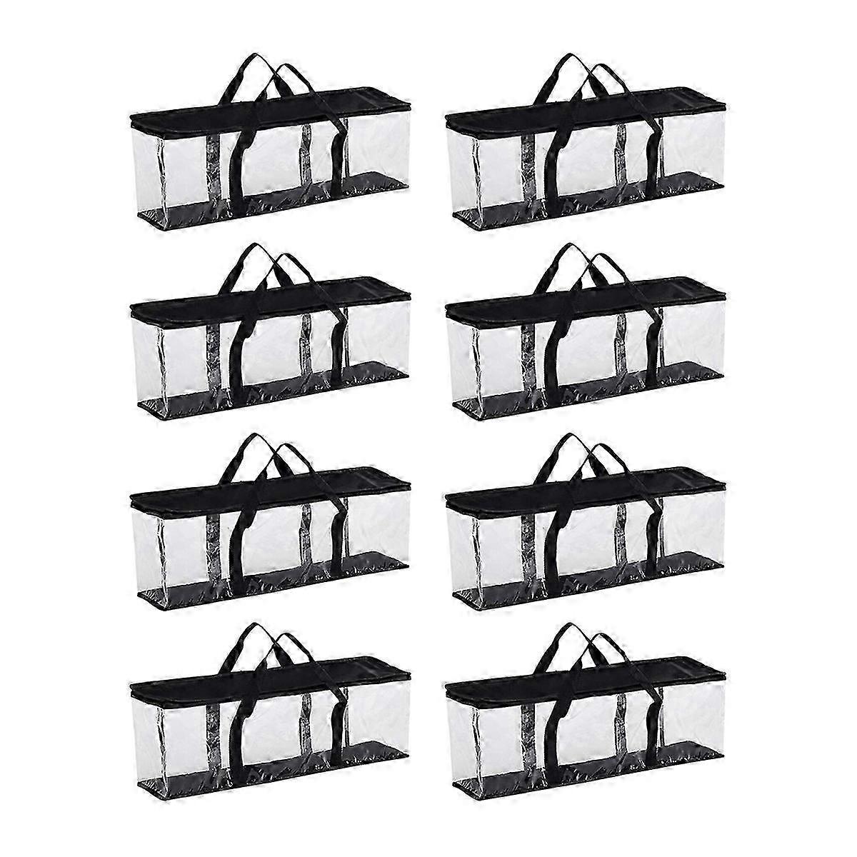 Large Clear Holds Dvd Cd Storage Holder Easy Zip Closure Carry Bag