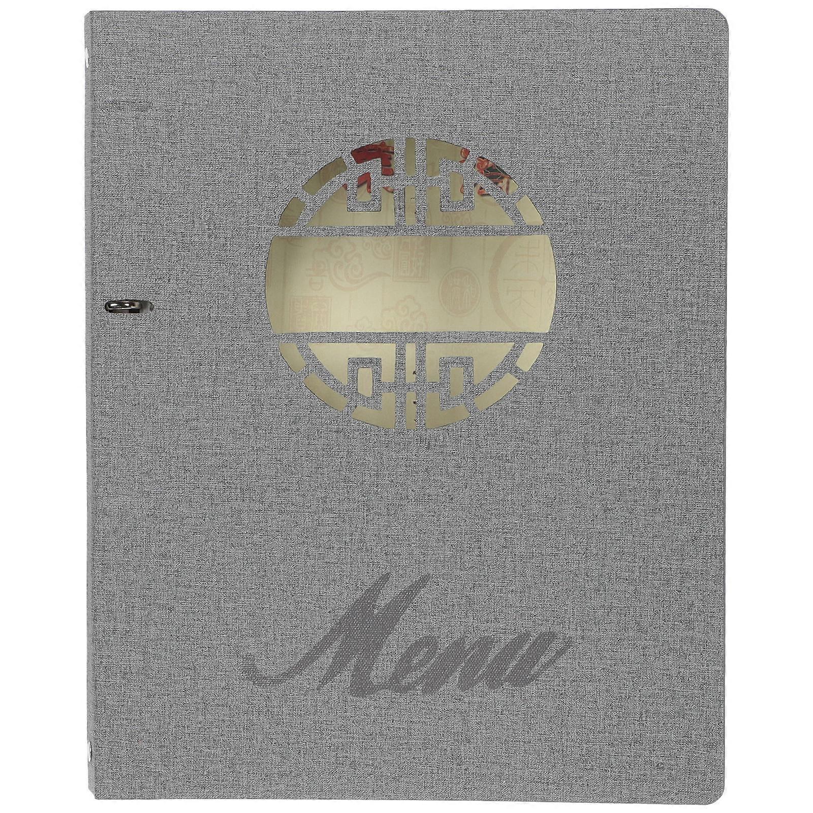 Pages détachables Menu Protecteur Forme Rectangulaire Utilisation Intérieur Matériau Pu 1Set