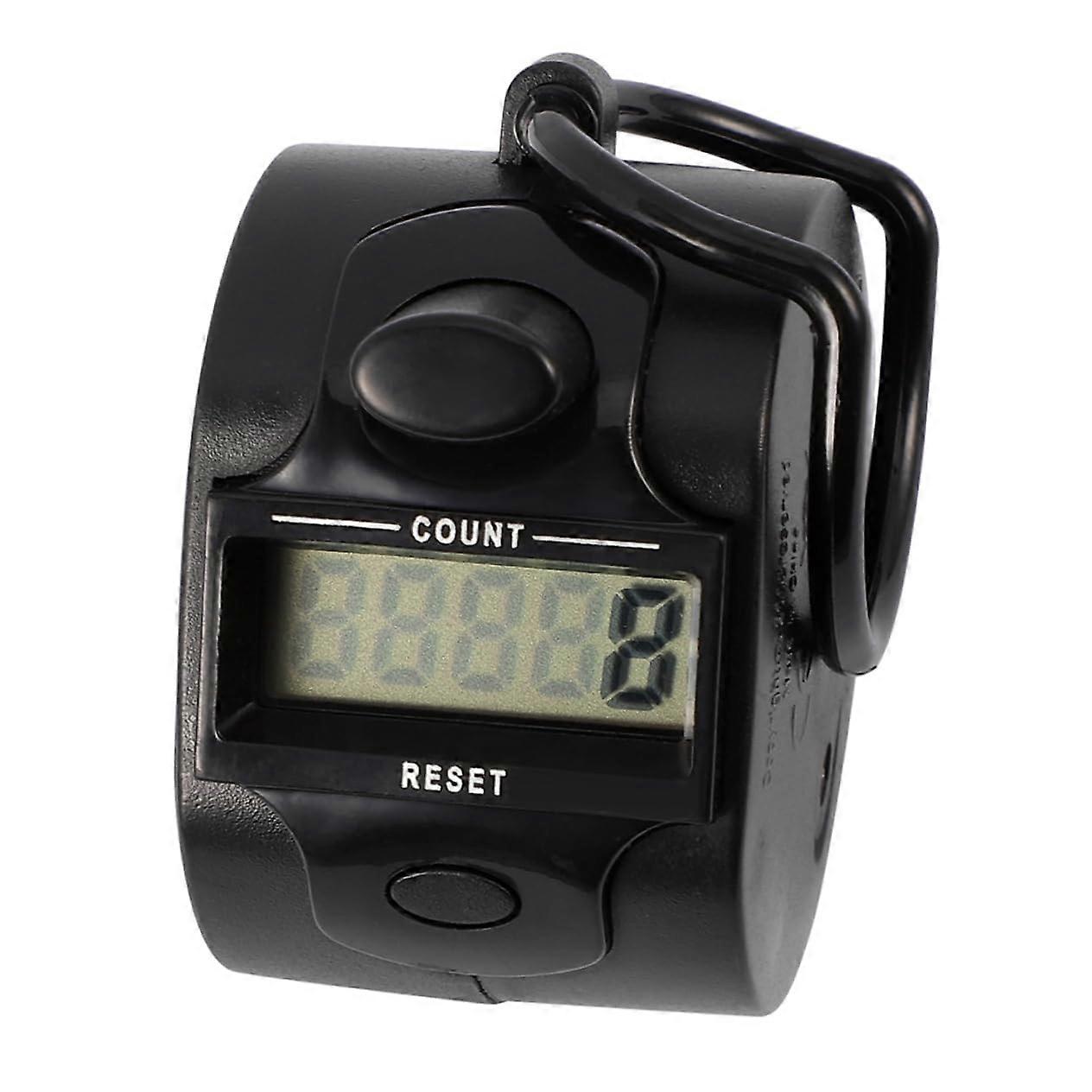 2 pieces hand counter electronic counter with number counter for portable pulse counter random color