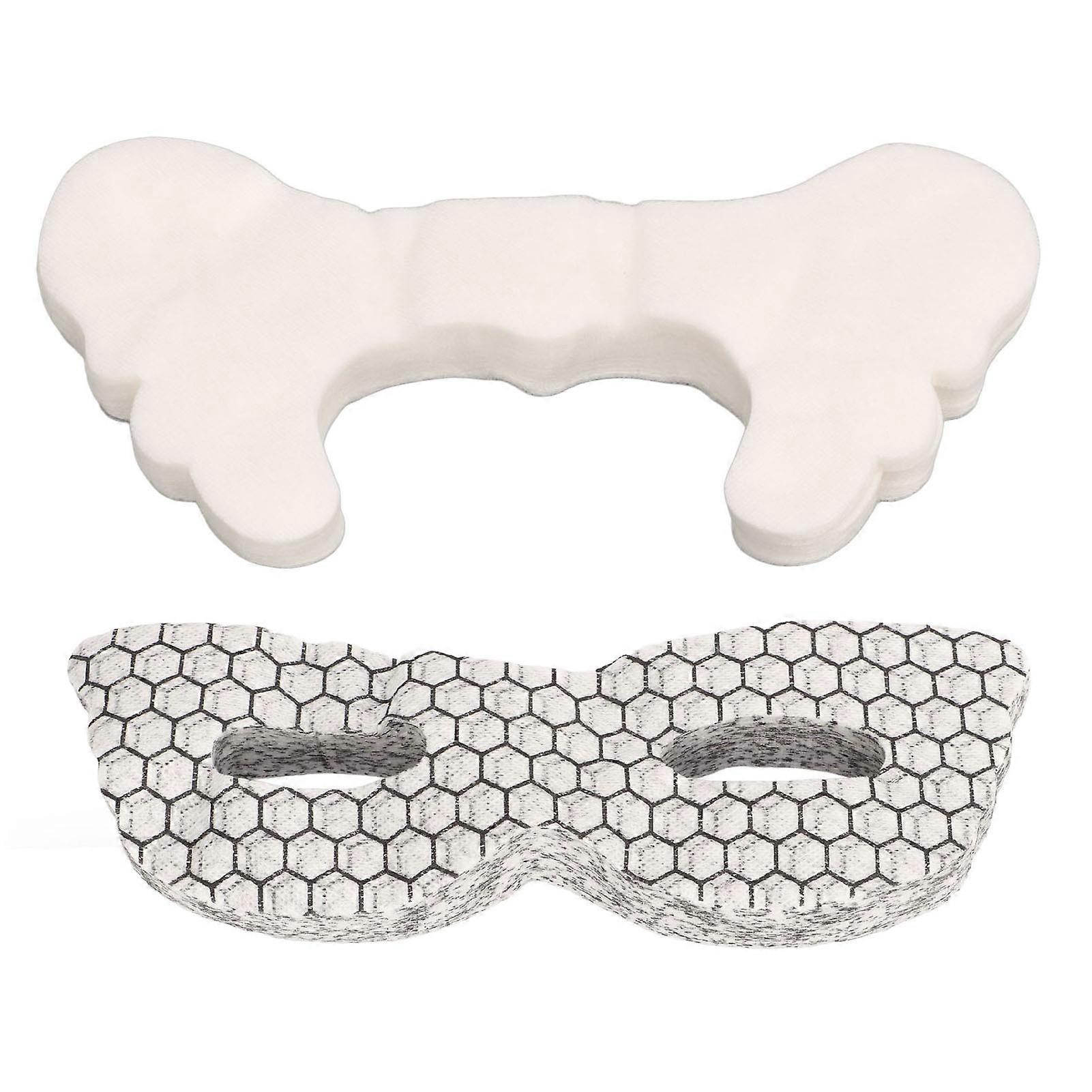 100pcs Silk Butterfly Shaped Cheek Mask Paper Sheet 100pcs Soft Thin Graphene Eye Mask Paper for Wet Compress 