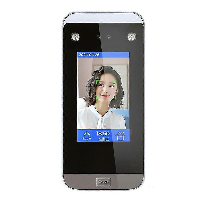 Realand F100 4.3 inch Capacitive Touch Screen Face Fingerprint Card Attendance Machine