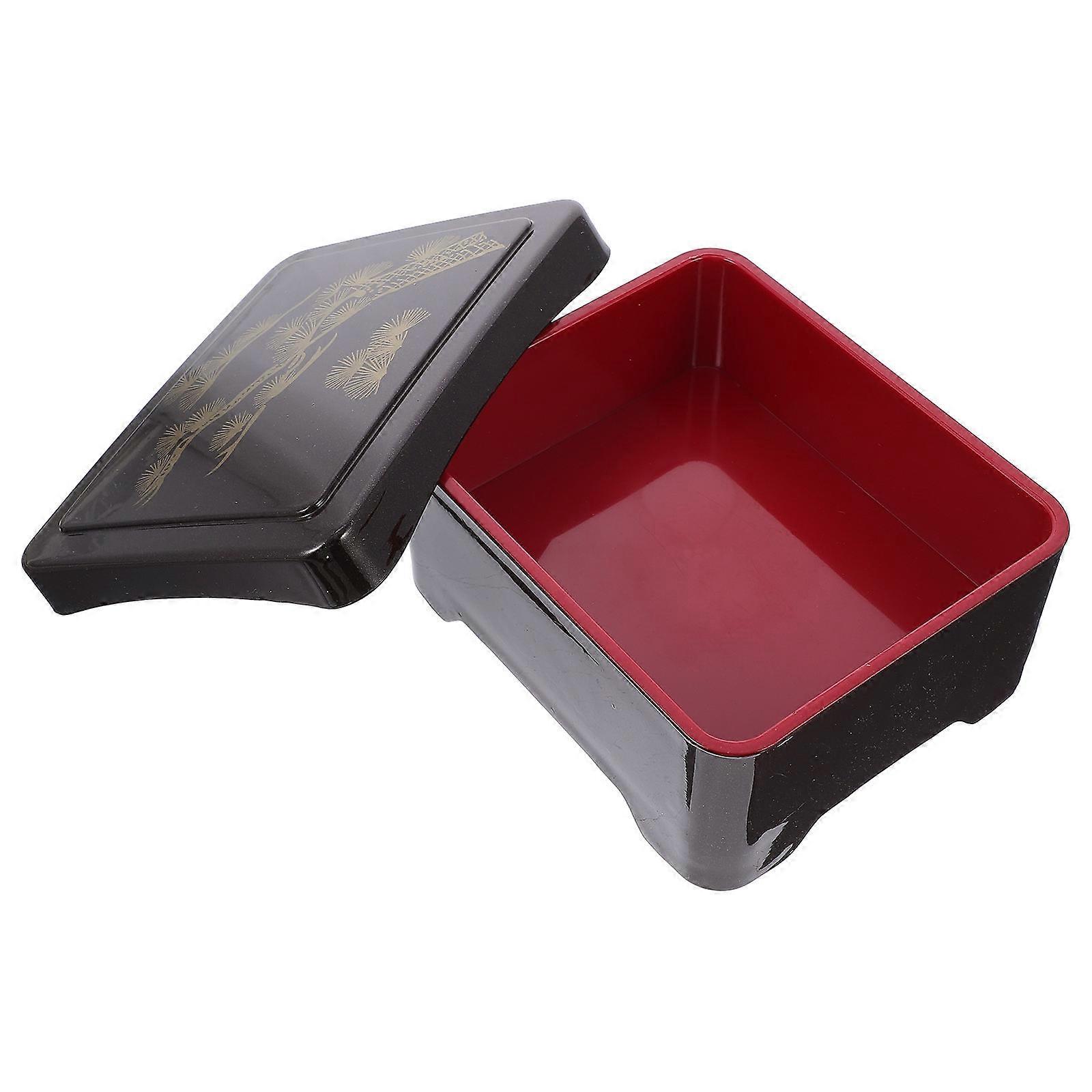 1Pc Portable Sushi Eel Rice Lunch Storage Container Sushi Dessert Holder