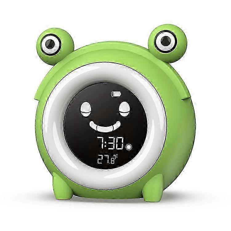 Kids Alarm Clock with 3 Modes, 5 Sounds & 5 Color LED Lights, Snooze Function, Night Light and Wake Up Lamp for Children's Bedroom