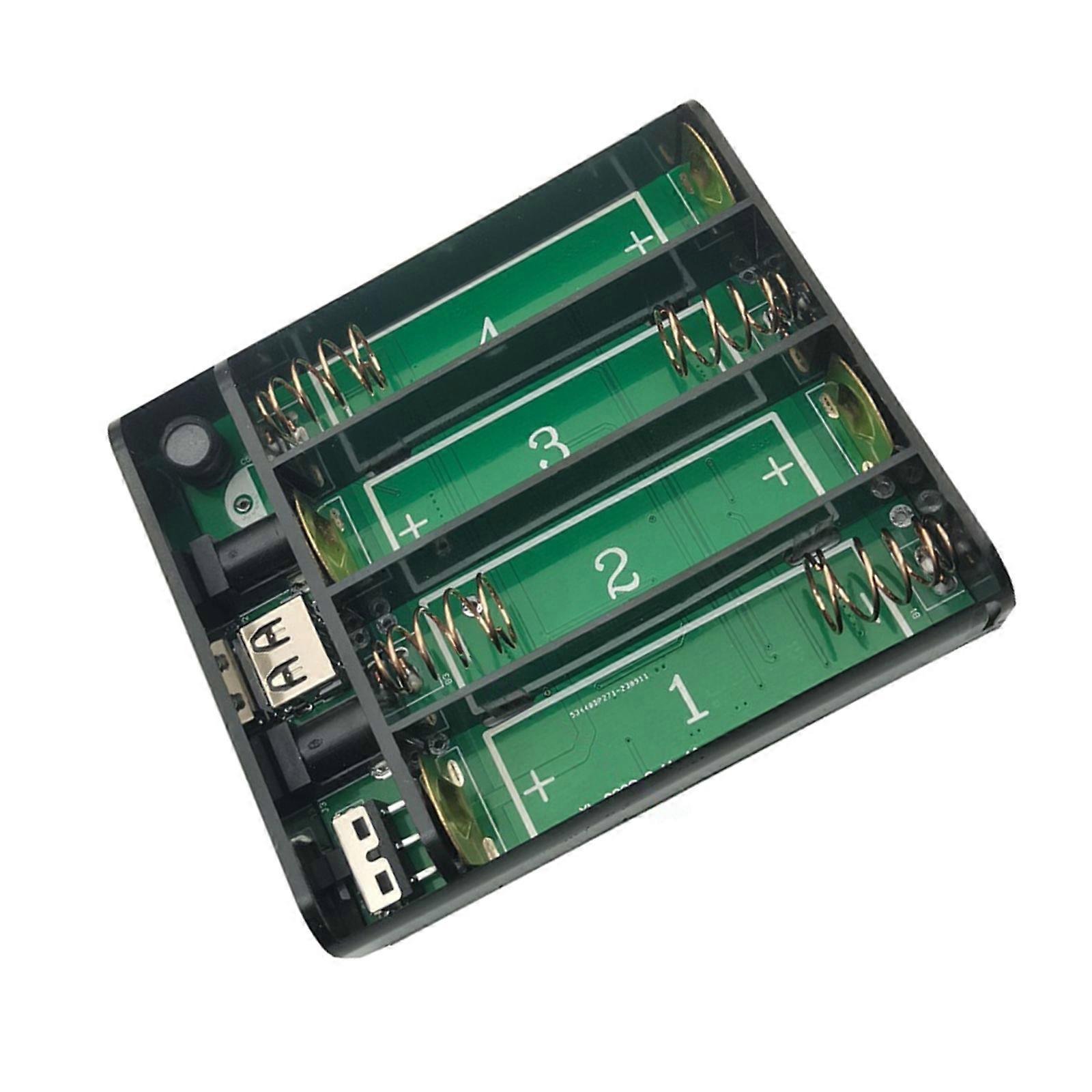 UPS System 18650 Power Supply Box for Networking Devices 18650 Battery Case With Overcharge Protections  Stable Output Multicolor