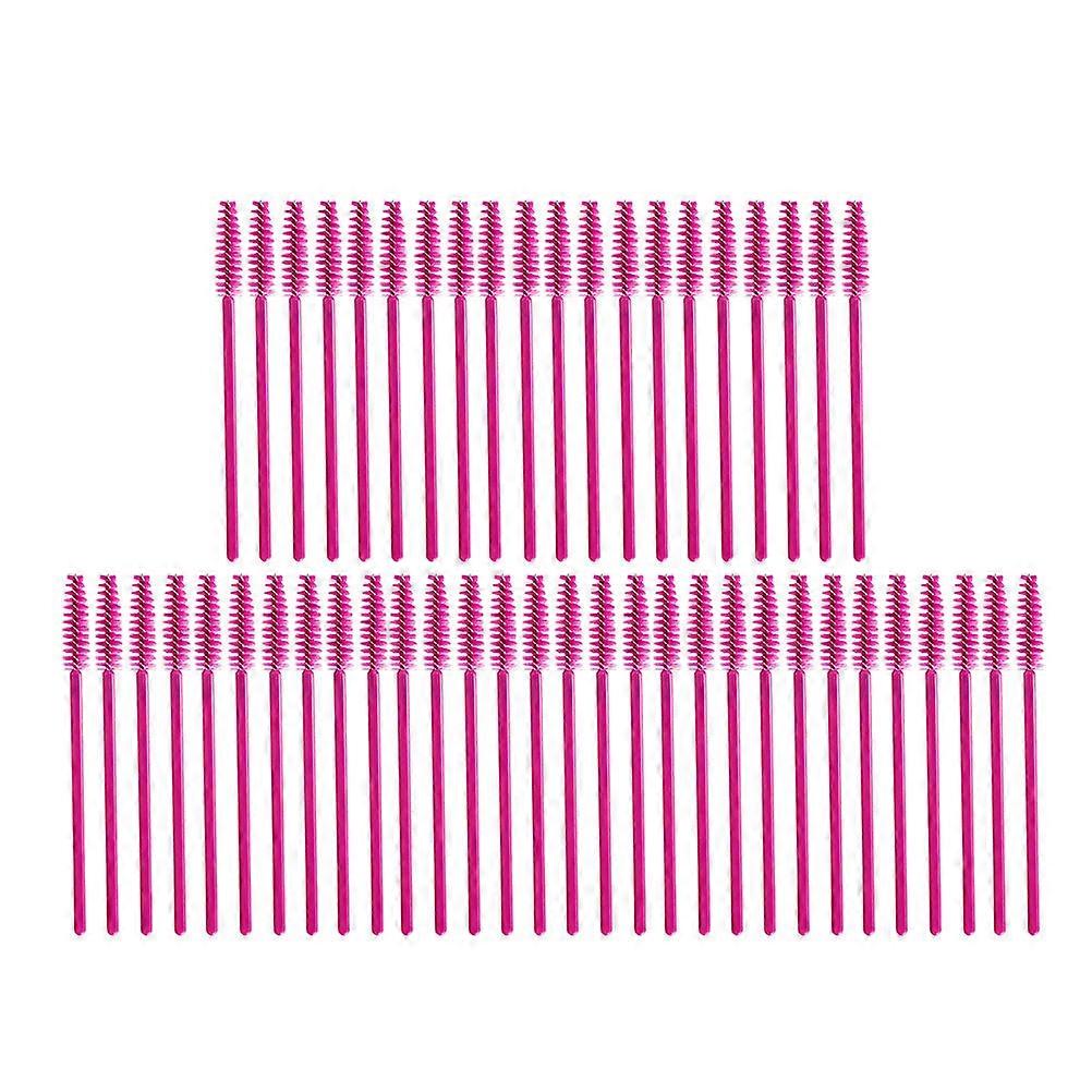 Aplikatory do tuszu do rzęs Pędzel do tuszu do rzęs Rosy 10 cm x 0,5 cm x 0,5 cm przed lub po aplikacji tuszu do rzęs 50 sztuk