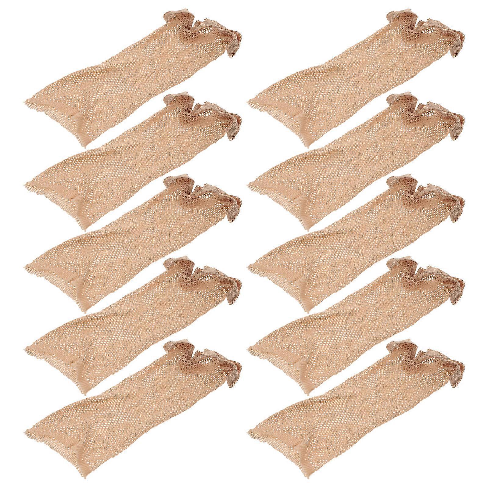 12 Pcs Women's Stretchy Wig Caps, High Elasticity Polyester Stocking Caps, Lightweight Comfortable Hair Nets for Various Head Sizes, Durable Wig