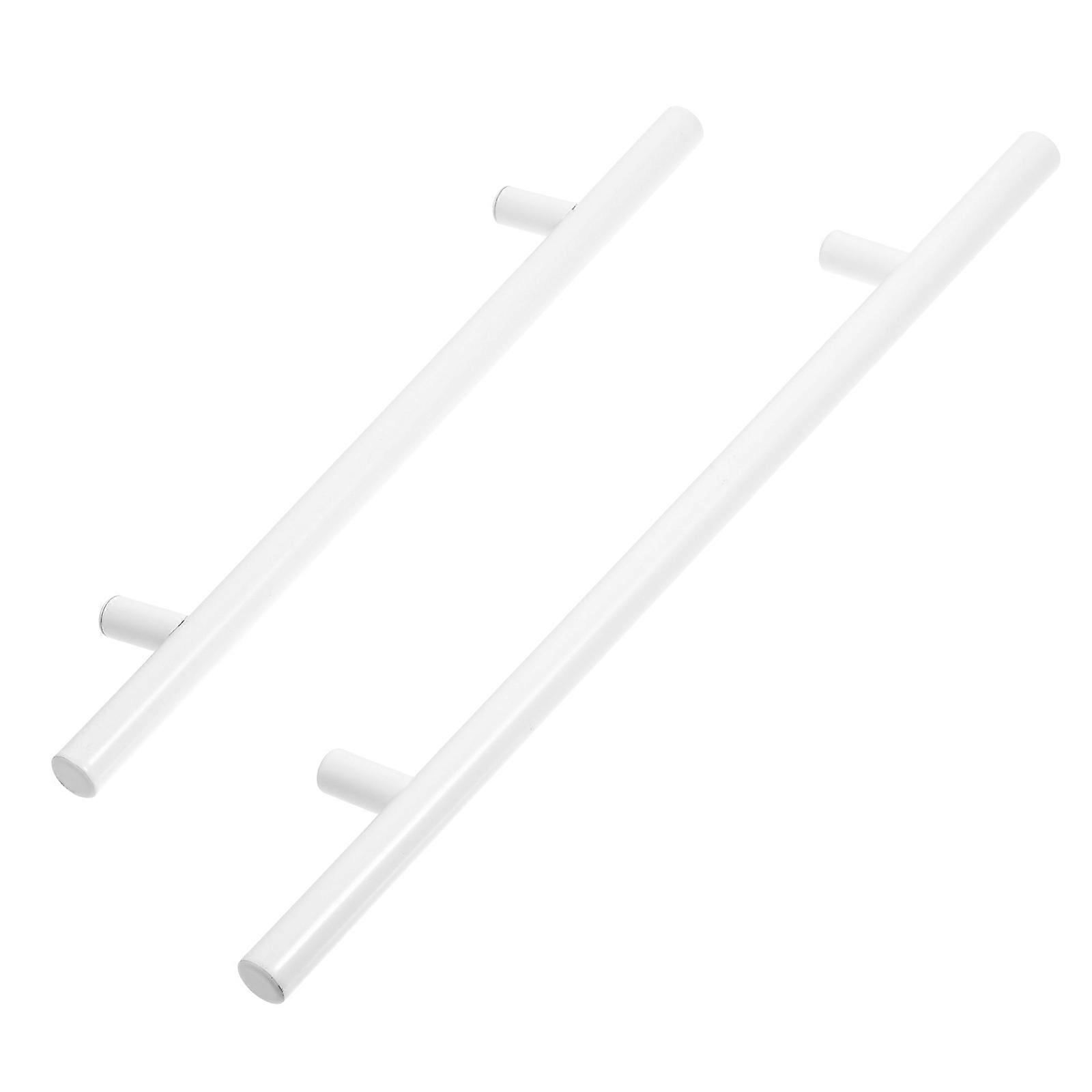 Cabinet Hardware Stainless Steel Pull Handle Wide Applications Simple Structure Bathroom 2Pcs