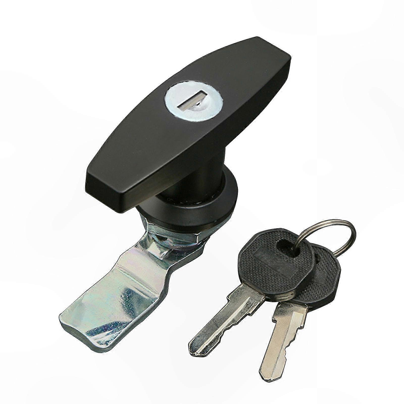 T-Shape Handle Lock for Trailer Toolbox Door, Anti-Theft Latch for RV