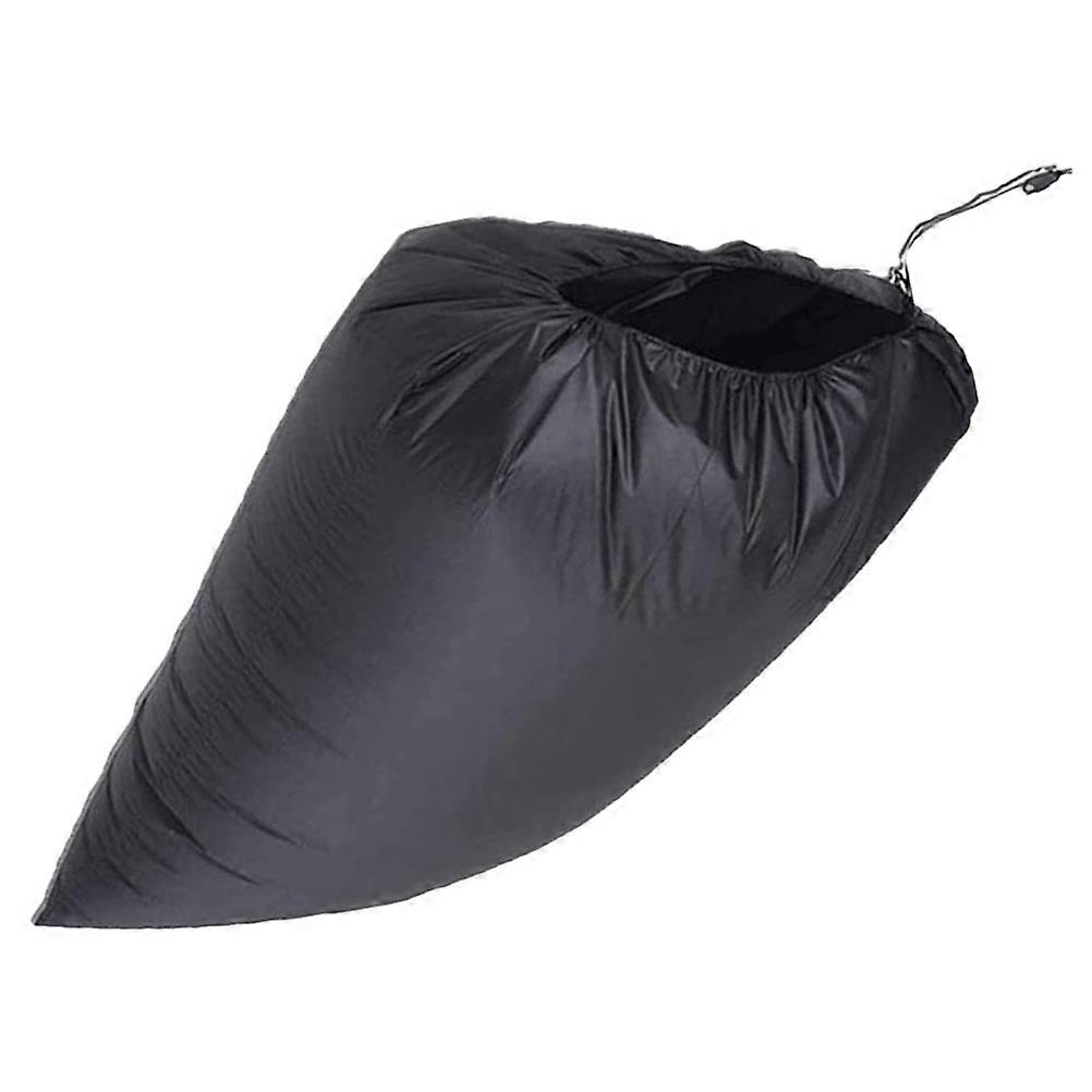 Universal Lawn Mower Grass Catcher Bag Made of Oxford Cloth Black Color Easy to Use with Drawstring Adjustable Size