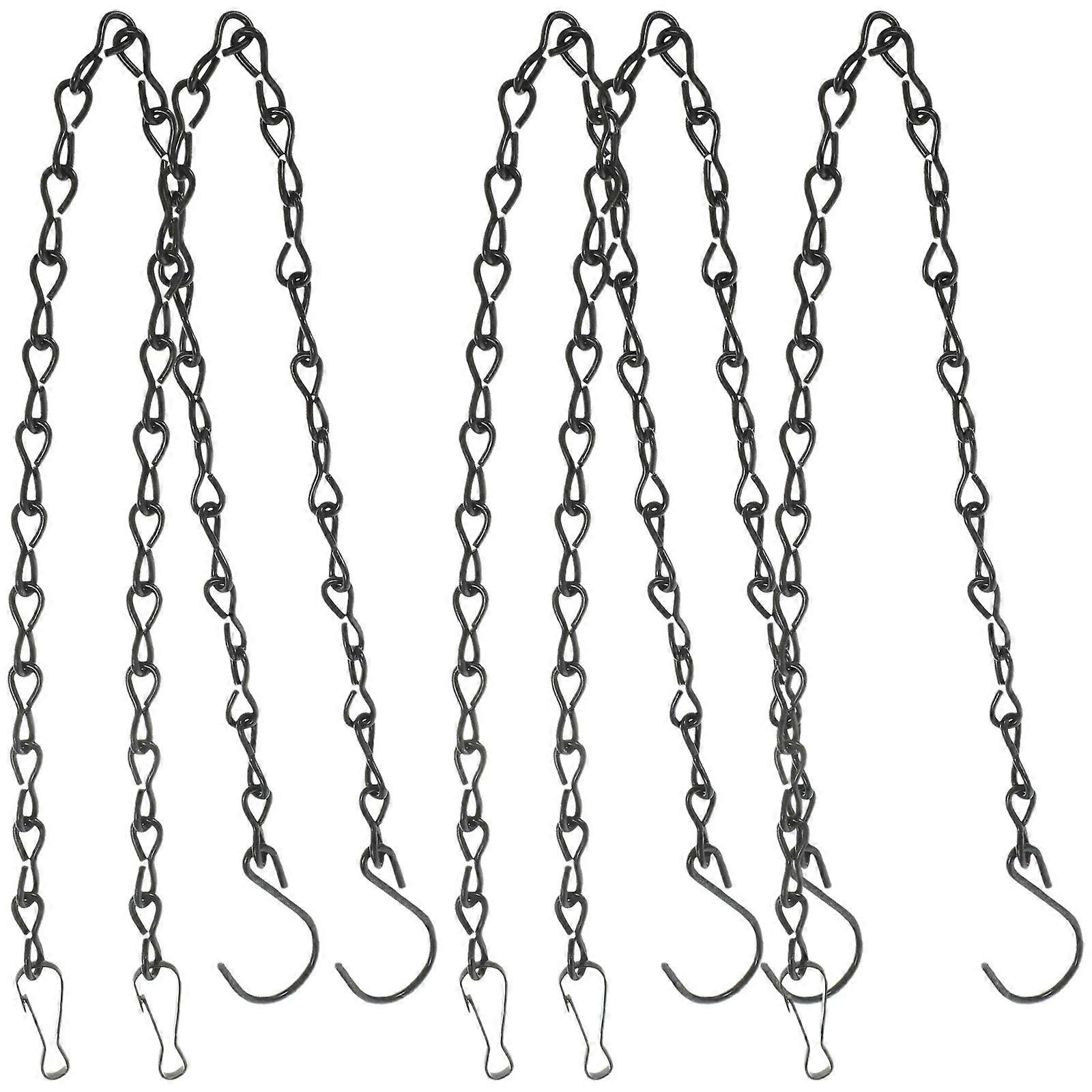 Hanging Flower Pot Chain Replacement Multi Functional Chains Durable Design For Outdoor Indoor Use 5Pcs