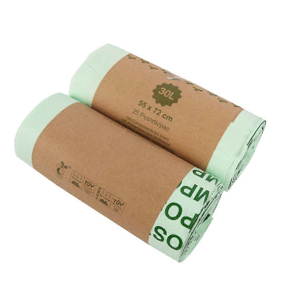 Dog Garbage Bags Material Biodegradation Leakage Prevention Outdoor Use 40x38cm 50Pcs