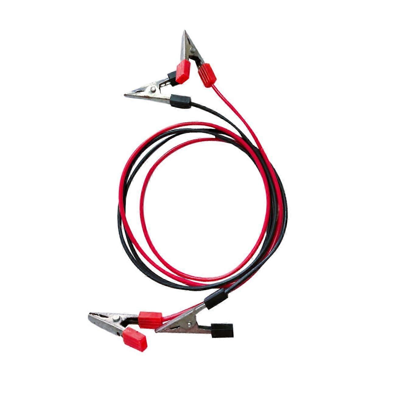 2 pieces dualended crocodile clip test leads for physics class insulated measuring cables for voltage resistance and continuity tests