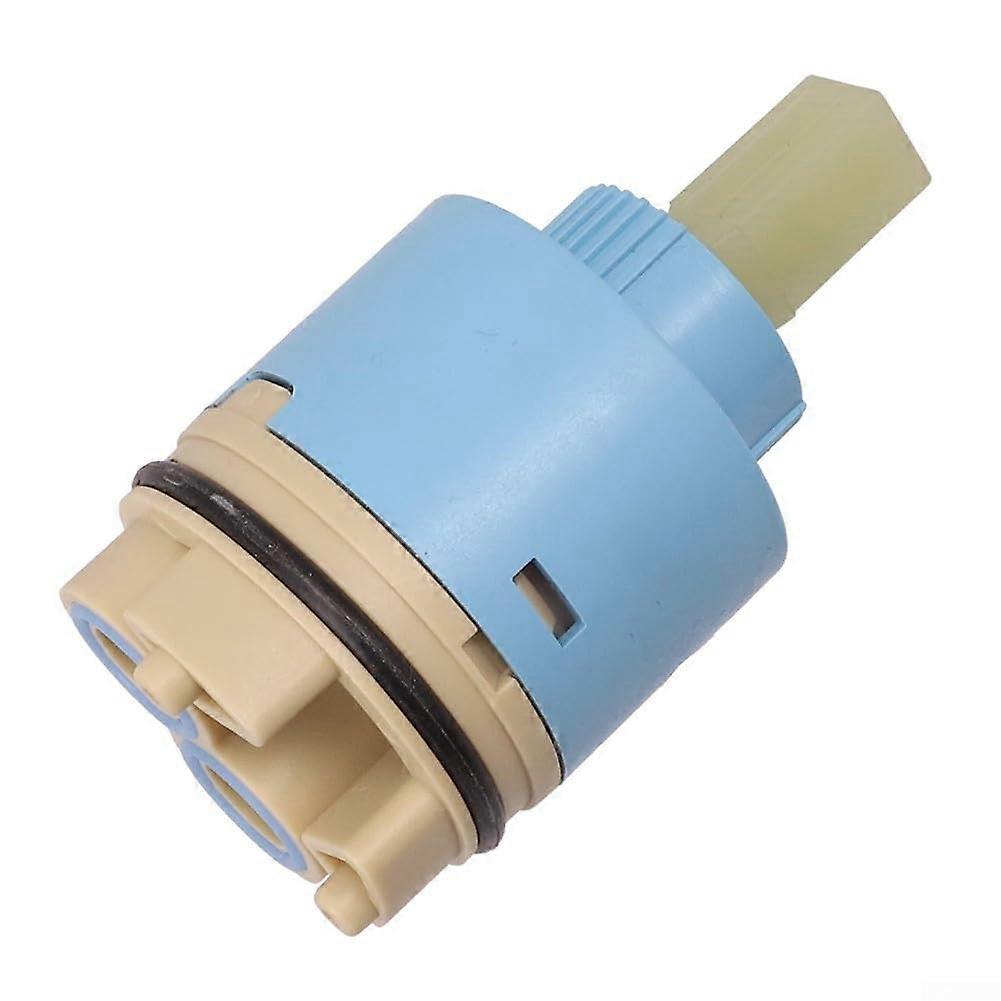 Ceramic Cartridge for Single Handle Faucet Shower Bath Sink Kitchen Faucet Replacement Hot Cold Water Switch Lever (40mm) 40 mm