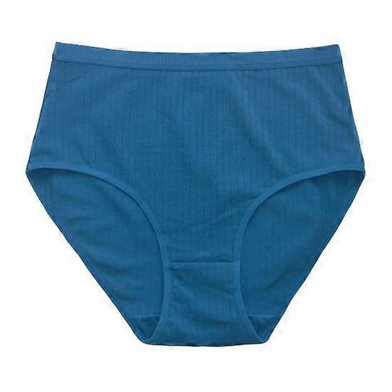 Talie înaltă pentru femei Chiloți Controlul burticii Plus Size Tricotat Chiloți de culoare solidă Chiloți din bumbac cu elasticitate ridicată Lenjerie de corp cu acoperire completă a fundului