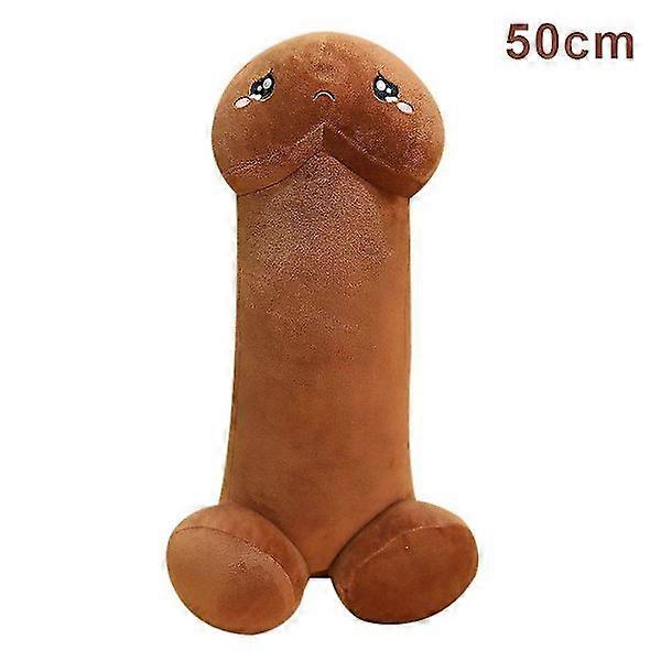 Cute Soft Plush Simulation Doll Plush Pillow Stress Reliever Toy Parodigm Gift New Brown 30cm