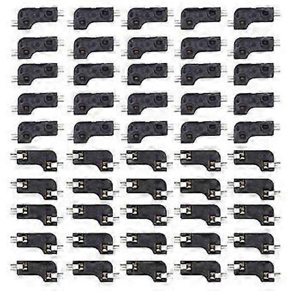 50pcs Hot Swappable Socket for Kailh CPG151101S11 Low Profile Switch Mechanical Keyboard PCB Base Socket DIY