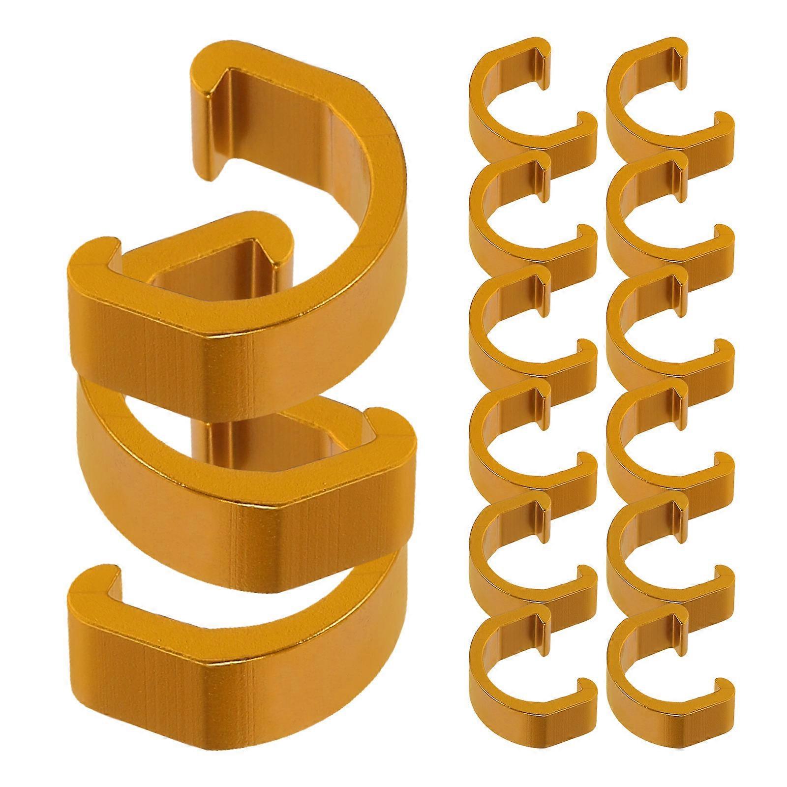 Bike Line Pipe Clamp Easy Installation With C Clips For Various Bike Models 15Pcs