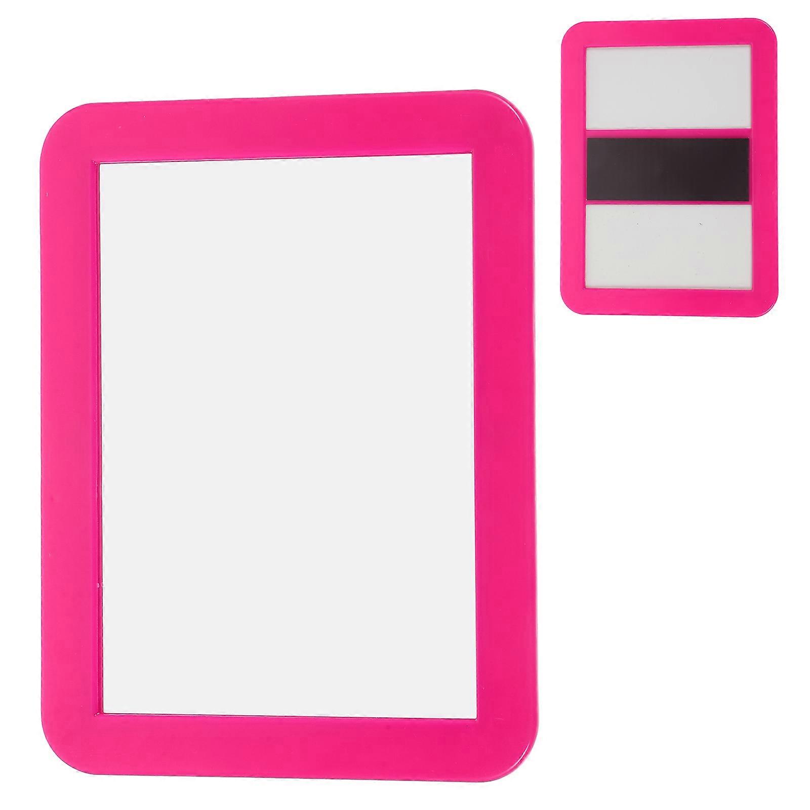 Desktop Makeup Mirror Bedroom Office Plastic Glass 1Pack