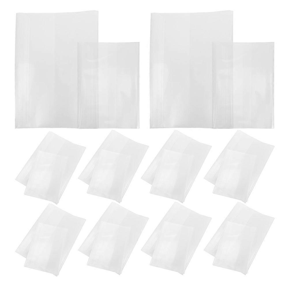 40pcs Clear Book Covers Transparent Book Sleeve Protectors Easy Application User Friendly Design