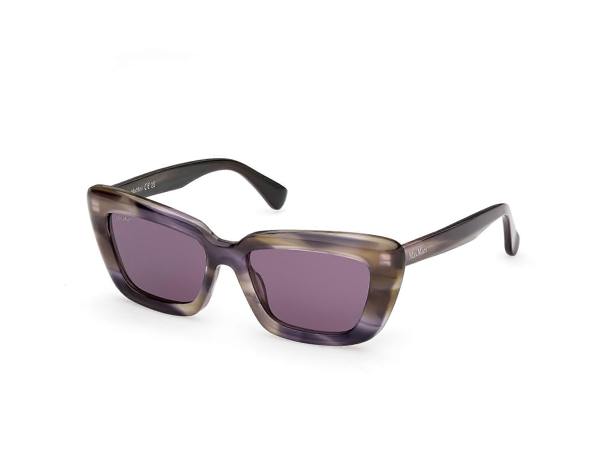 Max Mara Lunettes de soleil MaxMara MM0171 83Y corne colorée 54/17/140 FEMME Ivoire 54 mm