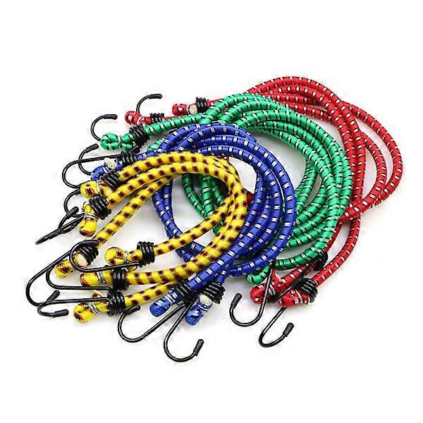 Bungee Cords, 12 pcs, Random Color