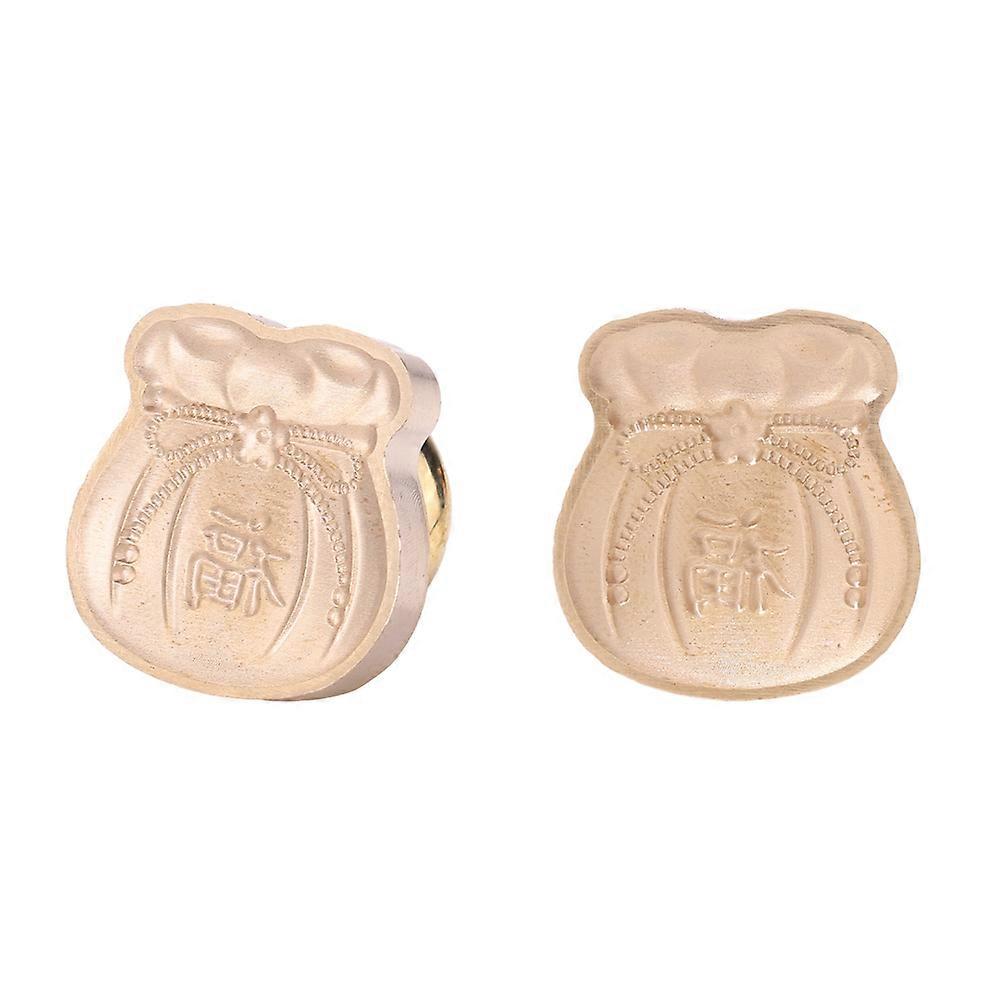 Cartoon 3D Embossed Wax Stamp Antique Stamp Wax Stamp Brass Head for Card Envelope Wedding Invitation Scrapbooking