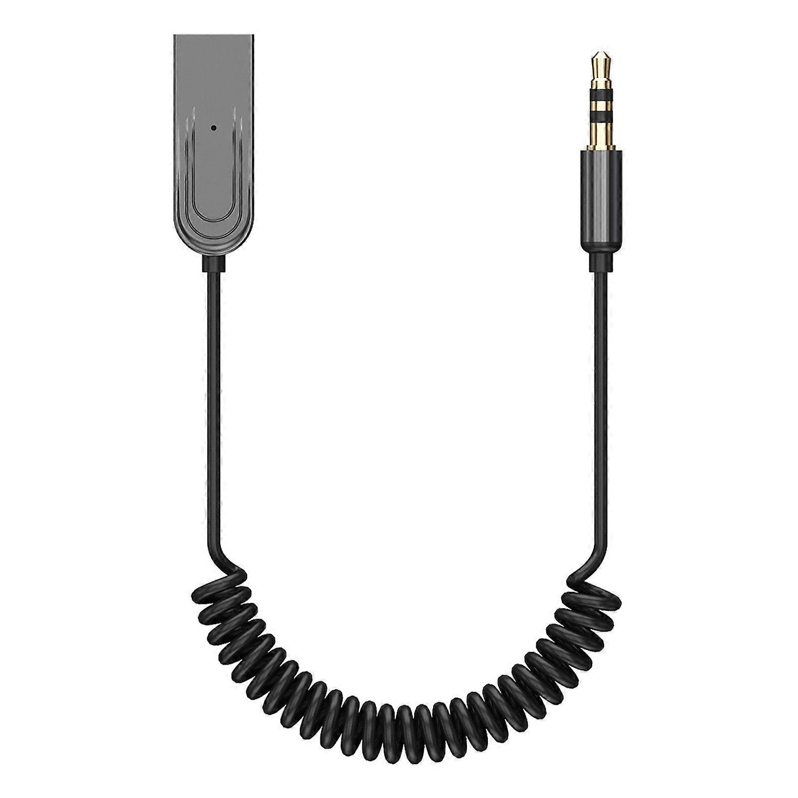Bluetooth 5.0 adapter with 32.8ft range and USB power supply
