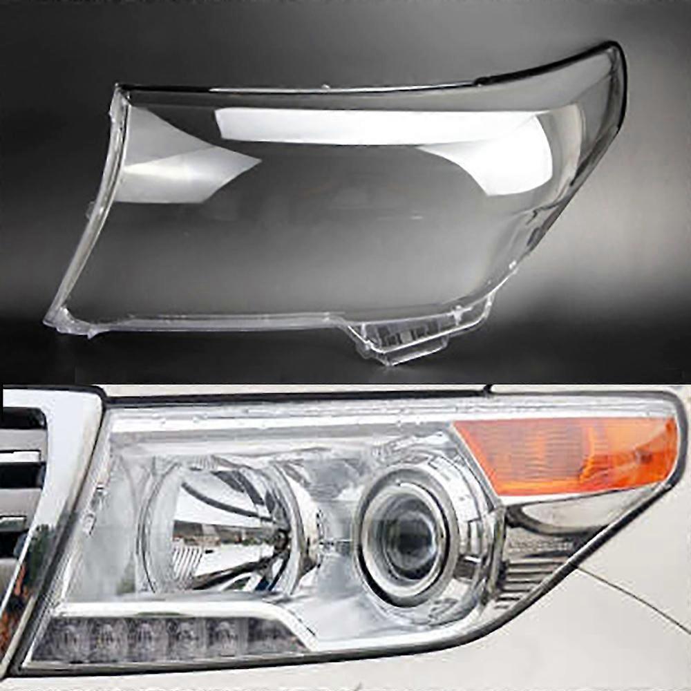 Do wymiany soczewek reflektorów samochodowych Auto Shell Przezroczysty abażur Jasna lampa do Toyota Land Cruiser 2012 ~ 2015 Osłona reflektora