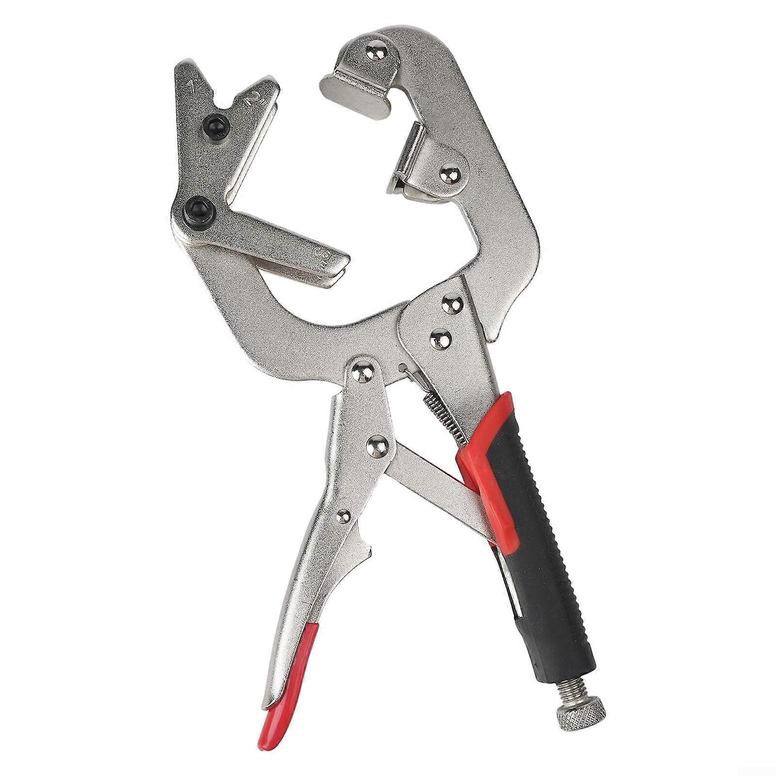 Rotary Design Welding Clamp, 25.4 cm, Adjustable CClamp for Effective Pipe Securing