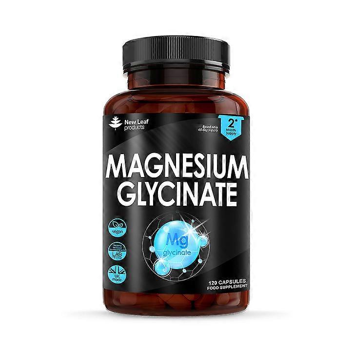 New Leaf Magnesiumglycinat 120 kapsler