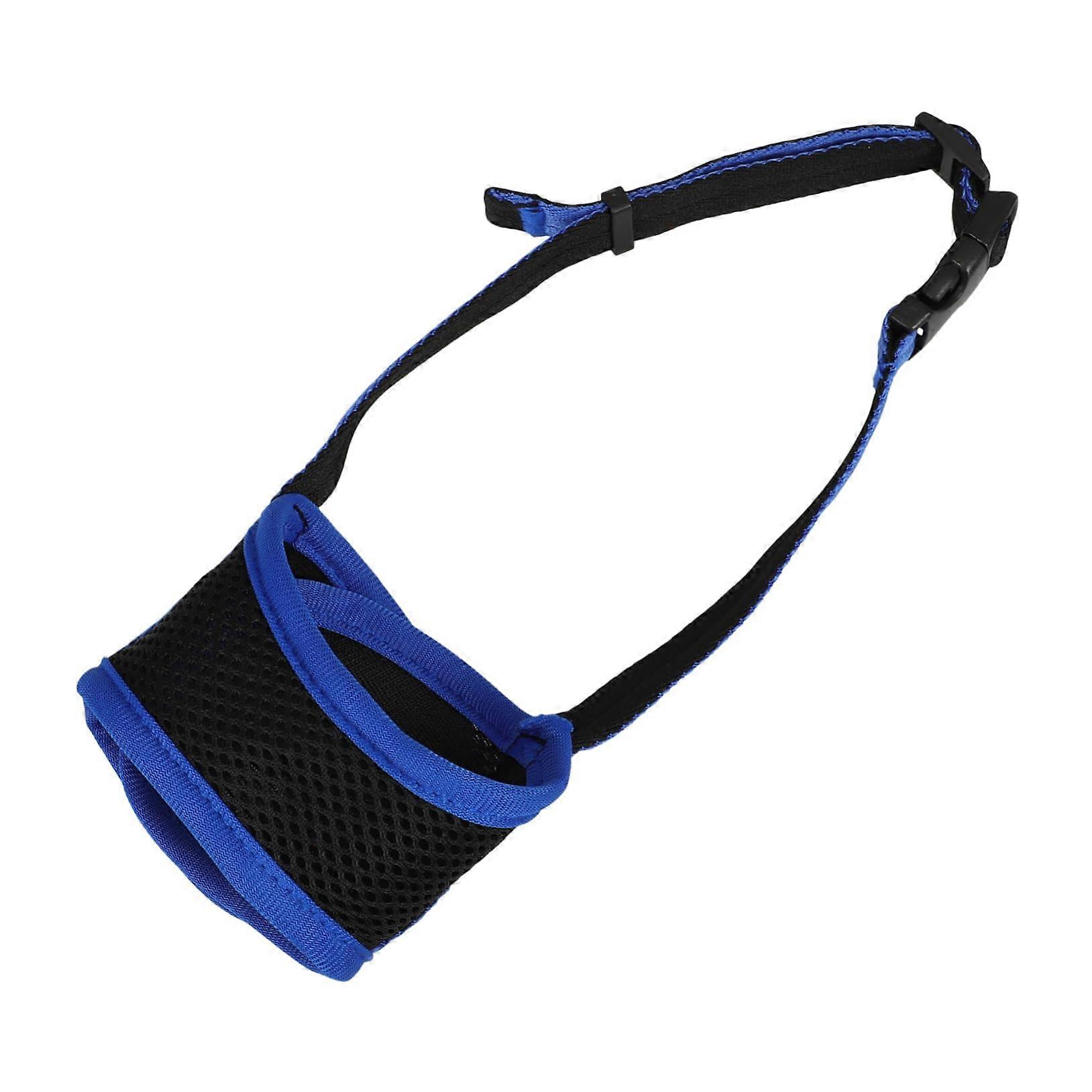 Portable Adjustable Dog Muzzle for Small Dogs AntiBark Muzzle Breathable and Durable Stop Biting and Chewing