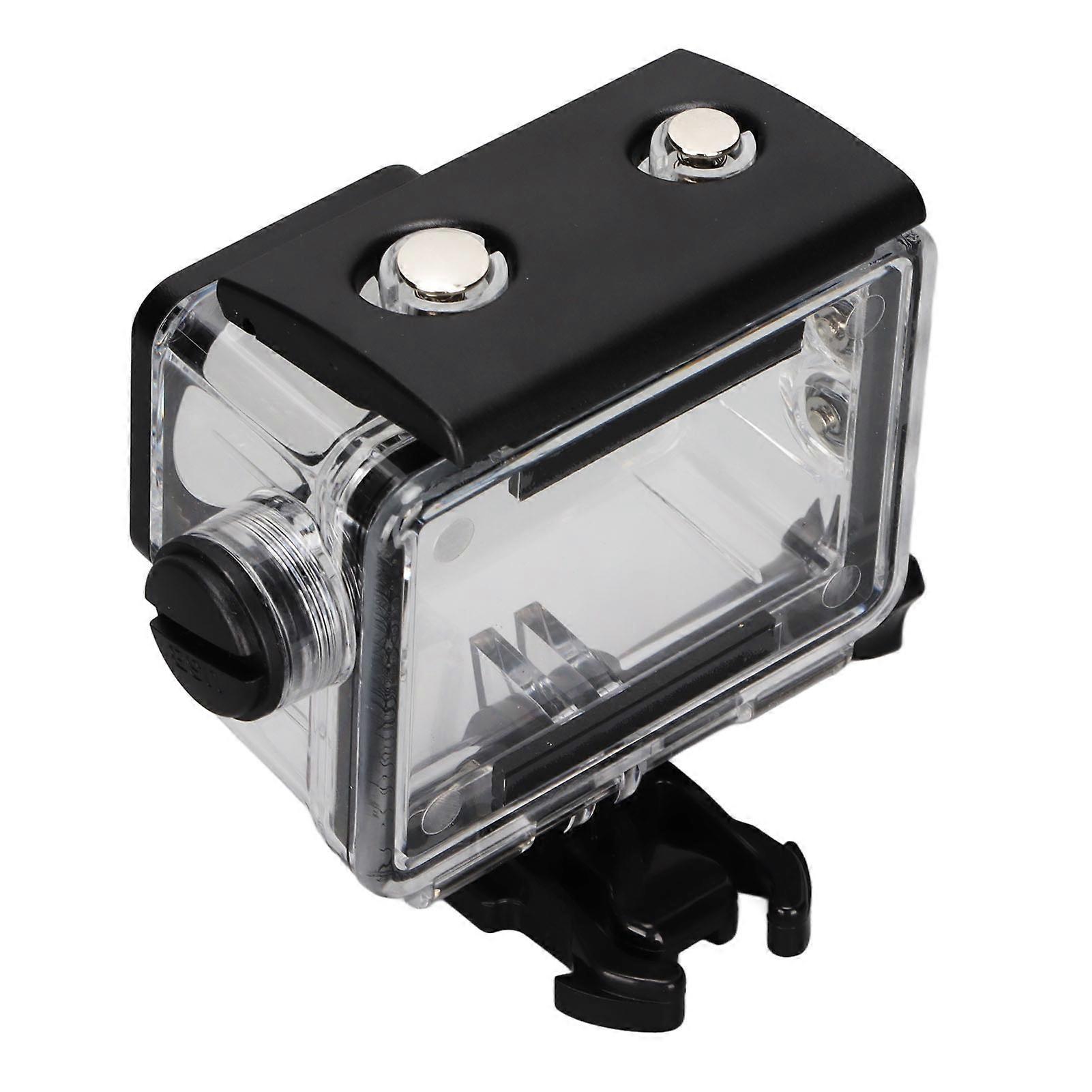 Action Camera Protective Housing Shell Rechargeable Waterproof Sports Camera Case for C Type Dual Screen Sports Camera 