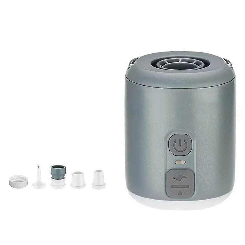 Electric Air Pump Multifunctional Inflatable Extract Gas Pump Camping Air Bed Swimming Ring Inflatable Pump Lighting A