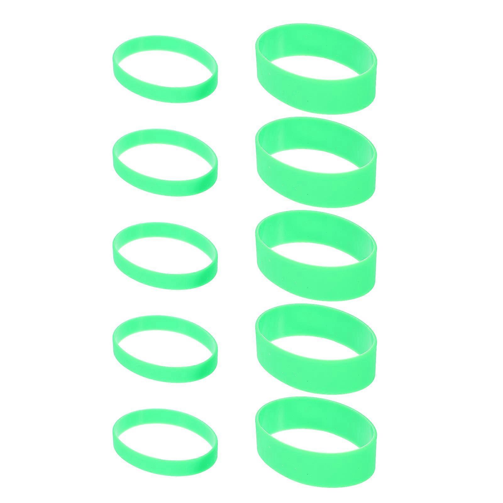 10pcs Sublimation Silicone Tape High Resistant Bands for DIY Heat Transfer Projects Durable Elastic for Tumbler Pressing