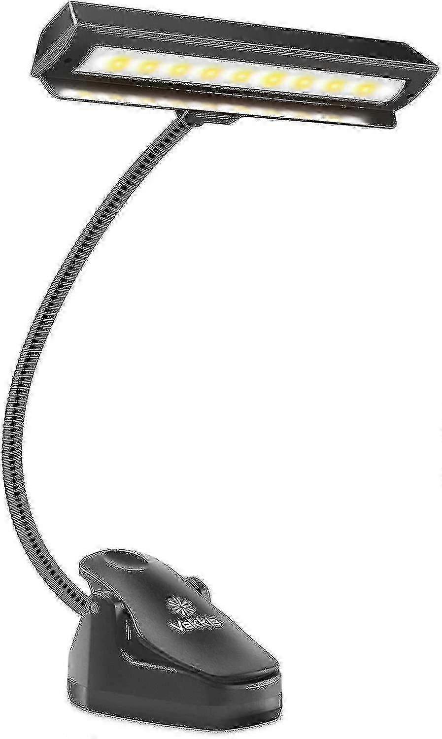 Dimmable clip on light for piano with 9 brightness levels