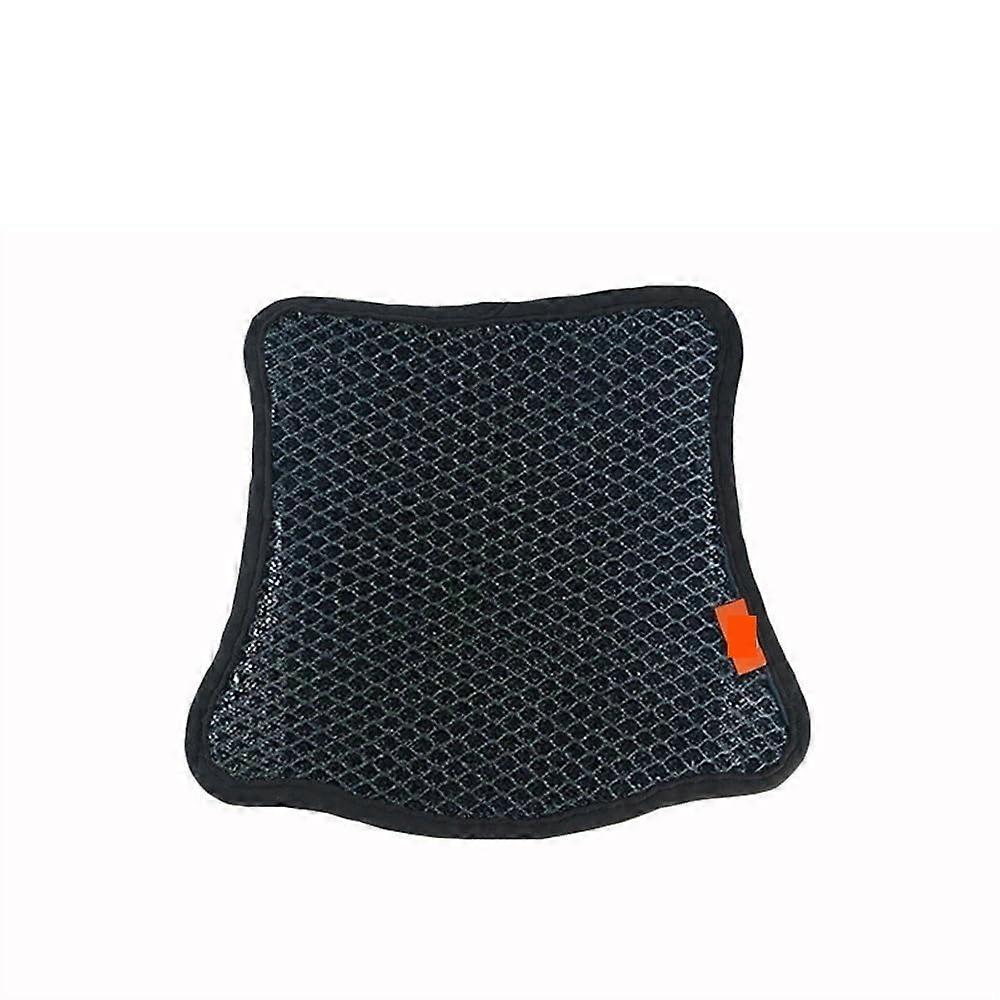 Motorcycle Seat Cushion Pad Protector Honeycomb Mesh Cover S/M/L/XL Double Layer Breathable Universal Fit