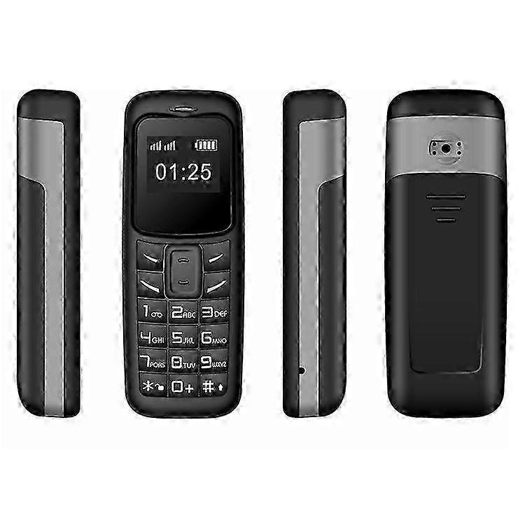 BM30 Mini Bar Mobile Phone with 0.66-Inch Small Screen, Lightweight Single-SIM 2G Cellphone for Elderly and Seniors, Simple Easy-to-Use Basic Phone