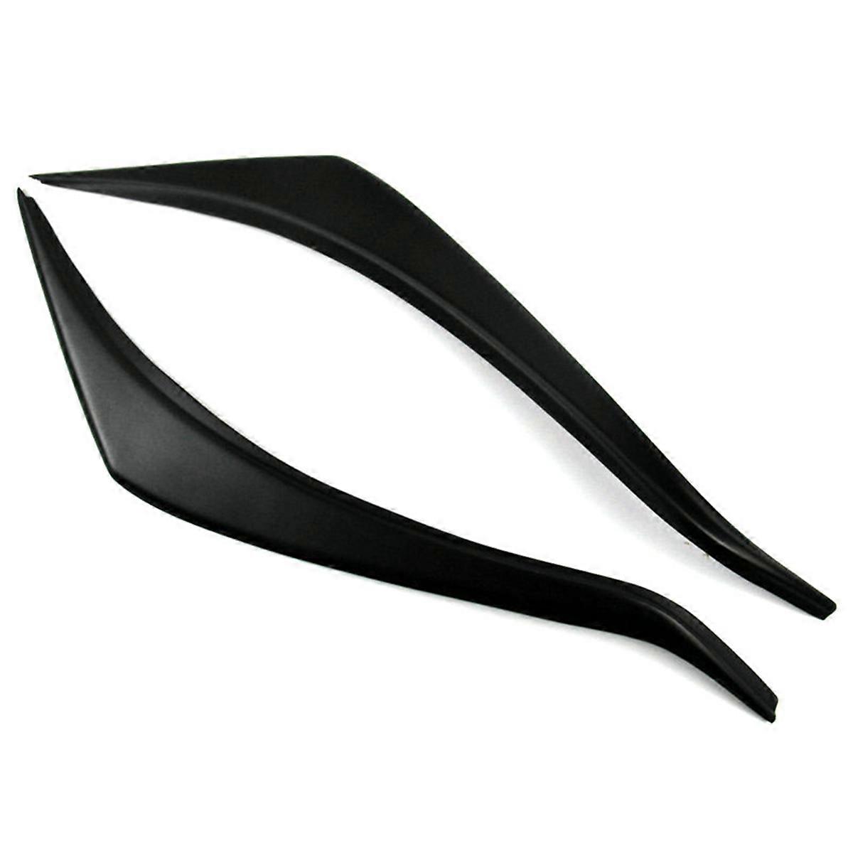Car Front Headlight Eyebrow Head Light Eyelid Eyebrow Trim Sticker for Spade 2012-2020