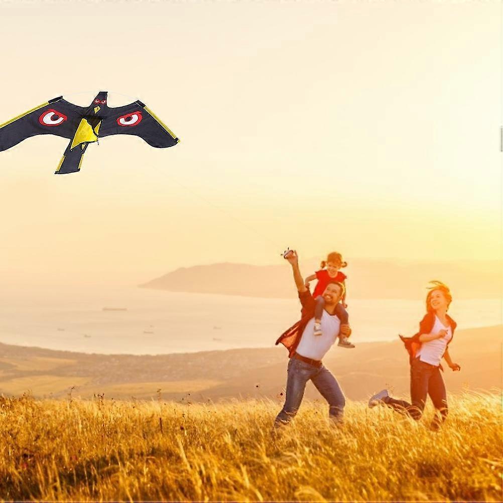 Birds Scarer Repeller Bird Repelling Eagle Kite for Gardens Orchards Fish Ponds Simulation Flying Hawk Kite