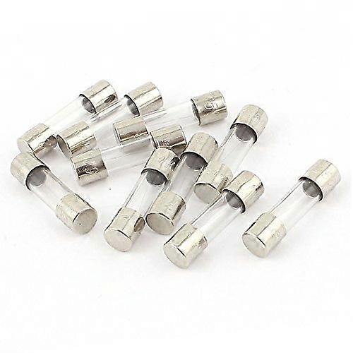 10 pieces 250 V 250 mA 0.25 A fast action fuses 5 x 20 mm glass tube fuse