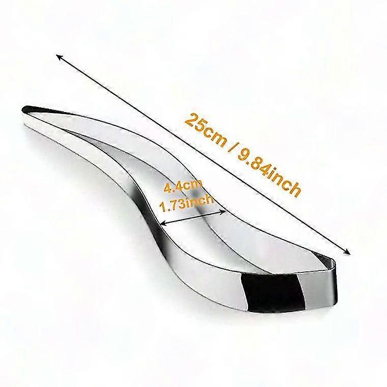 Υλικό: 430 ανοξείδωτο <br>size 25*4.8*4.4cm<br>OPP συσκευασία<br>βάρος 100g