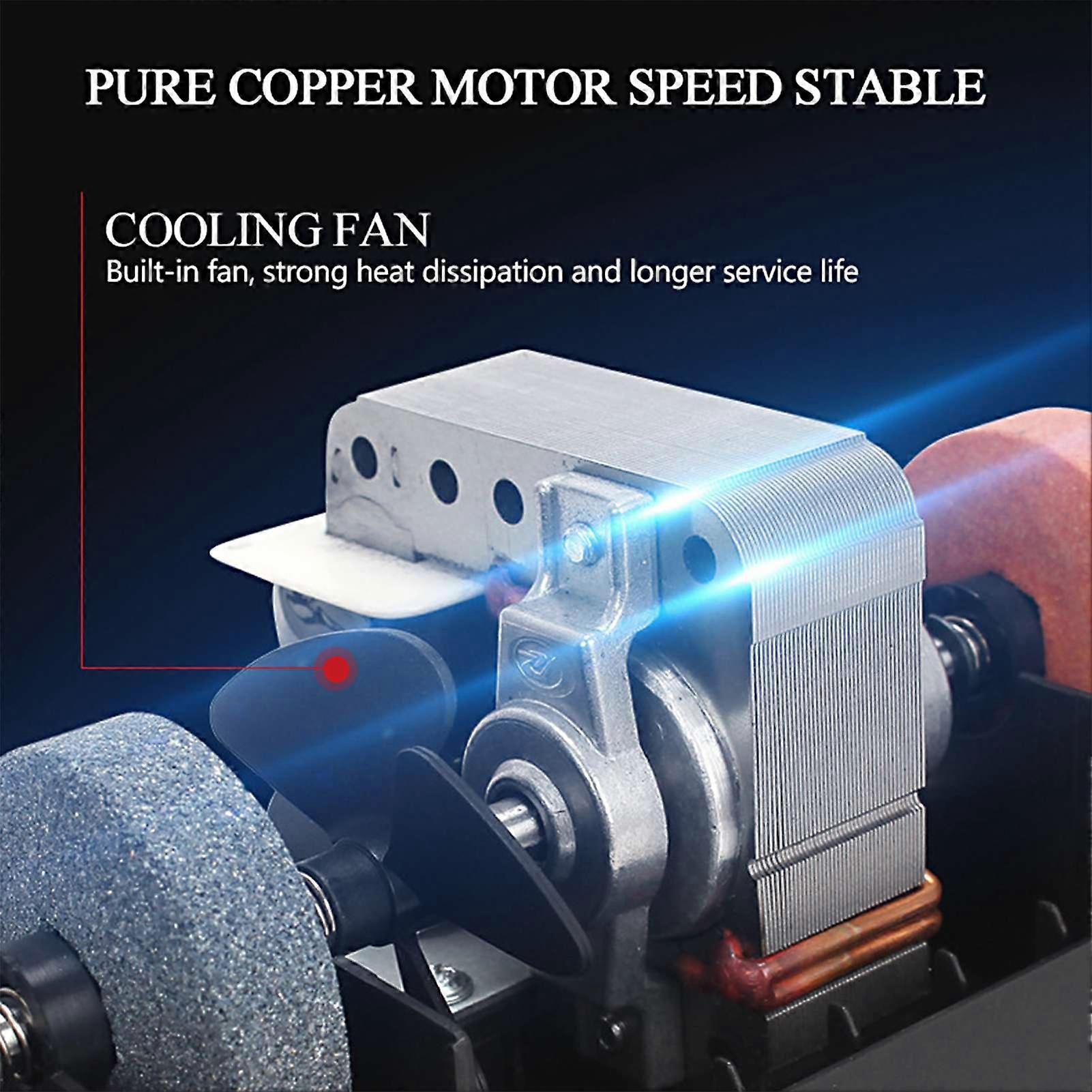 Electric Knife Sharpener Scissors Automatic Knife Sharpening Machine for Home Kitchen