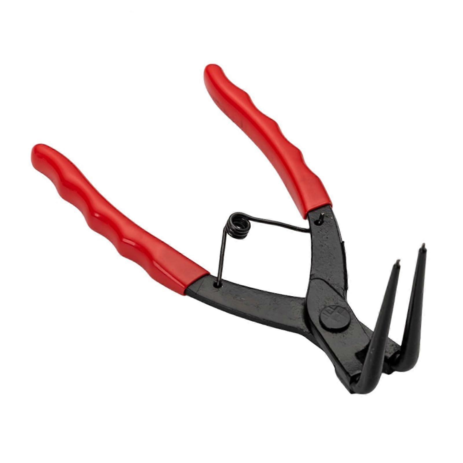 Long Nose Circlip Pliers with 90° Bent Tip for Tight Spaces Ergonomic Grip Precision Tool
